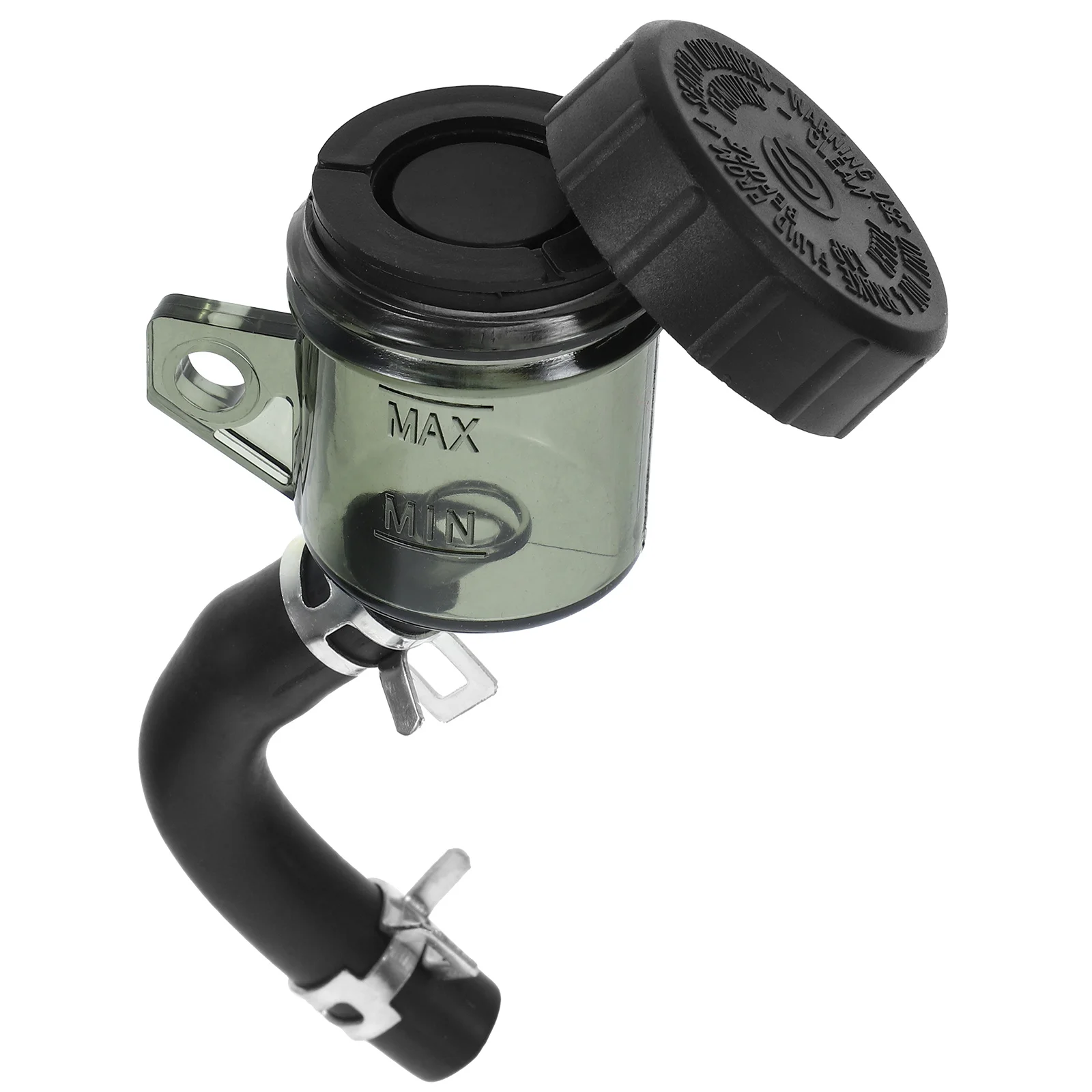 Depósito de líquido de frenos delantero Diseño de plástico duradero para motocicleta Fácil de instalar y mantener Depósito de frenos de motocicleta