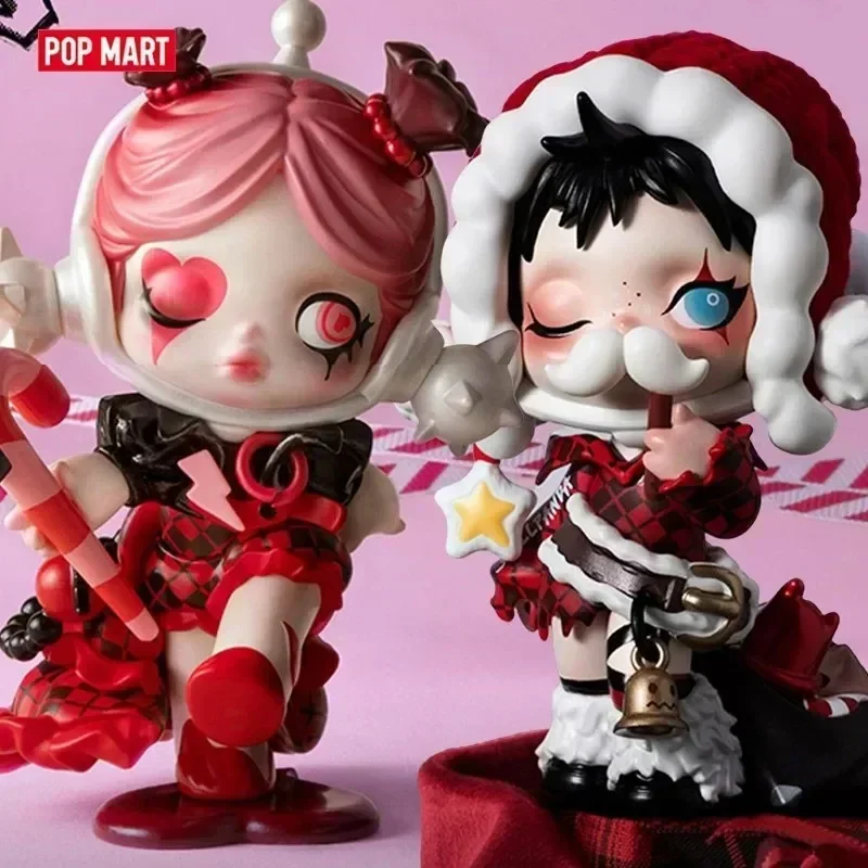 POPMART SKULLPANDA Seria Tell Me What You Want Blind Box Niespodzianka Mystery Box Urocze Figurki Anime Dekoracja Domu Biurko — 2