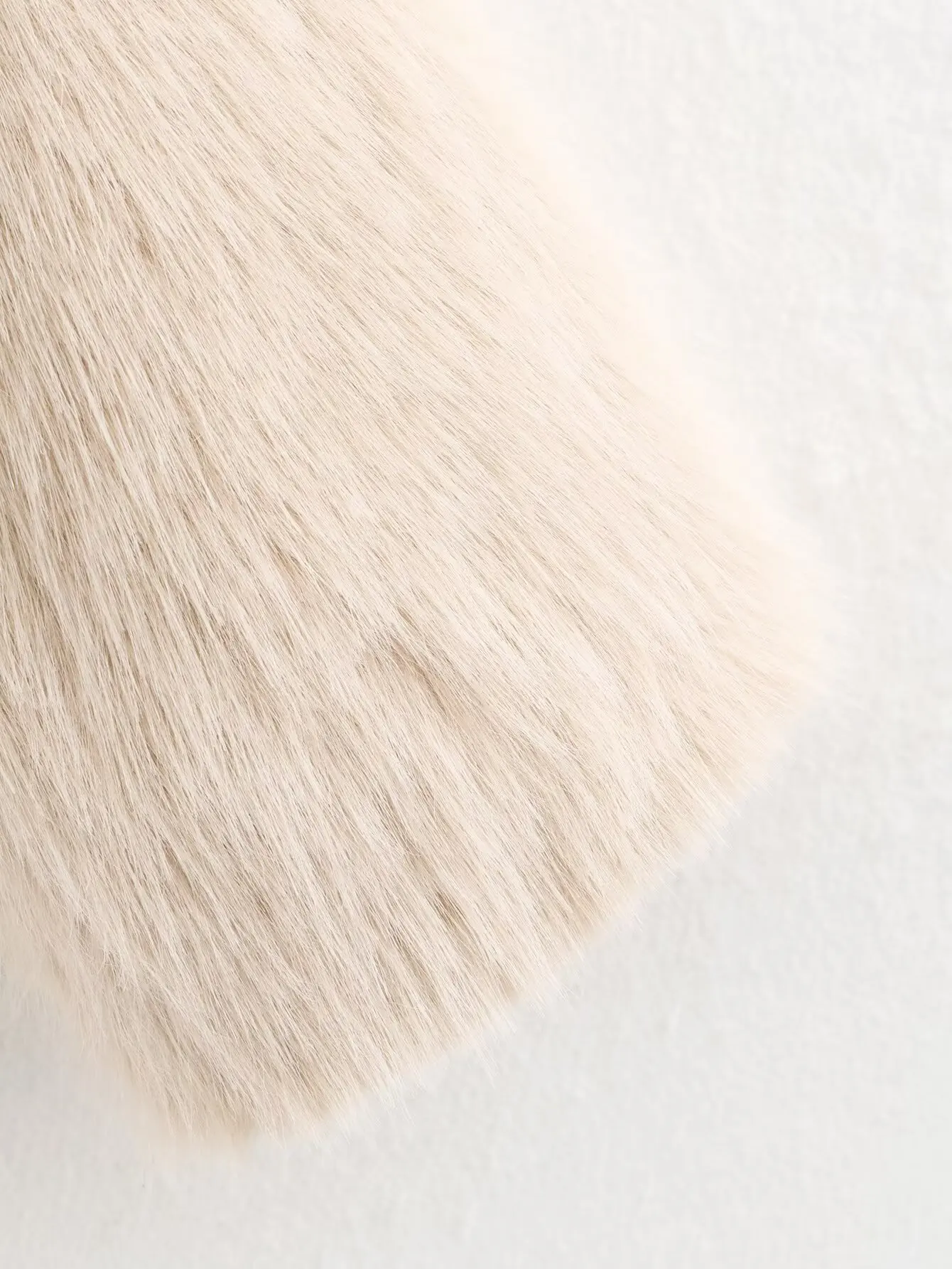 디이지 여성 2025 겨울 신상 인조 모피 재킷 올매치 라펠 지퍼 코트 아우터웨어