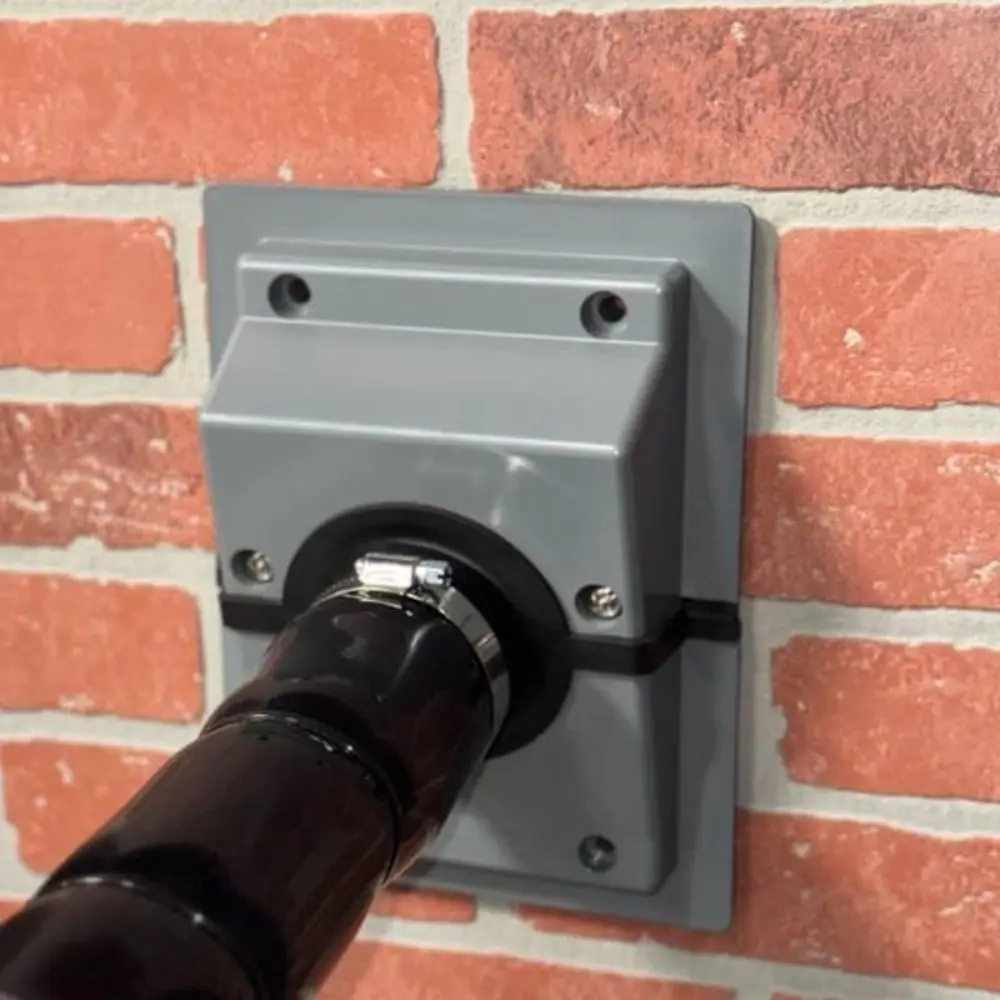 4.5/6cm HVAC Wall Penetration&Line-Set Cover Kit Split Cover Portable Wall Sleeve Line Set Cover Kit Plate