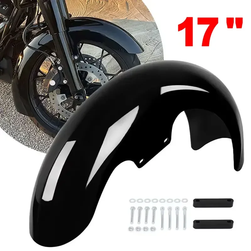 Motocykl 17 "Wrap błotnik przedni błotnik dla Harley Touring Road King Electra Glide Street Road King Glide Ultra