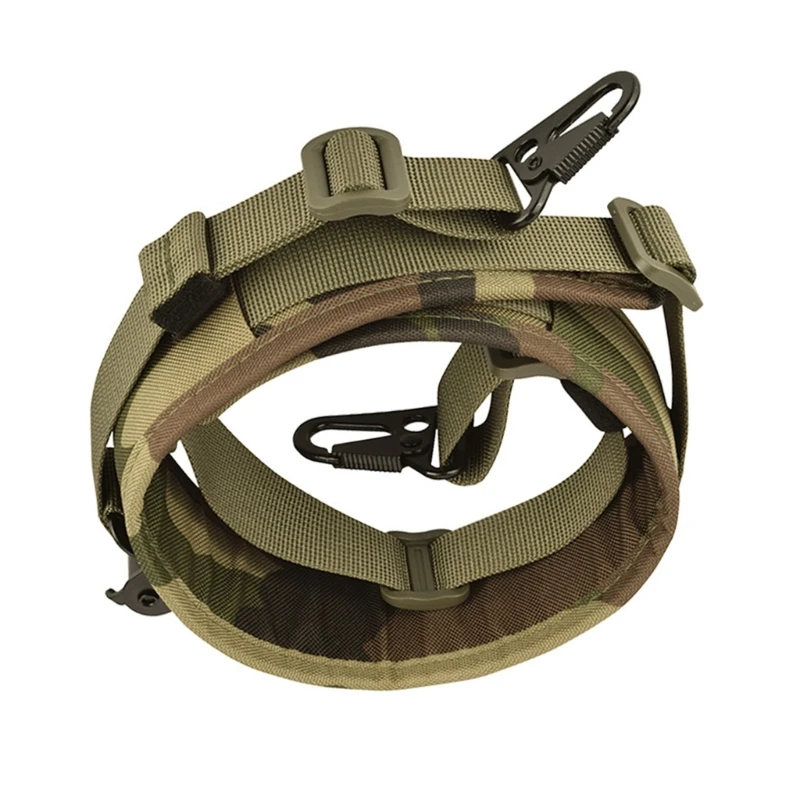 Multifunction Lanyard Adjustable Sling Hunting Strap Double Point Rope