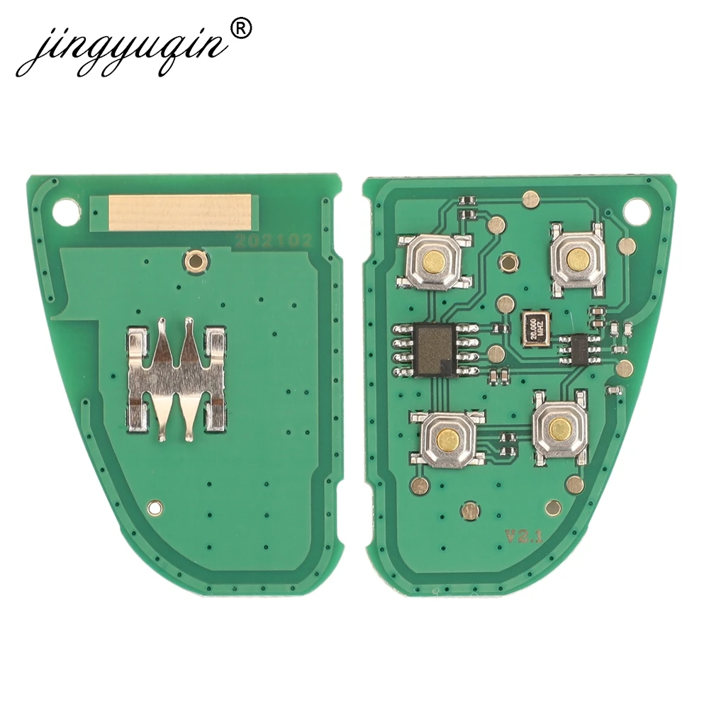 Jingyuqin kluczyk samochodowy z pilotem dla jaguara X S typ 1999-2009 XJ XJR XJ8 315/434 Mhz 4 d60 Chip klucz składany inteligentnego sterowania