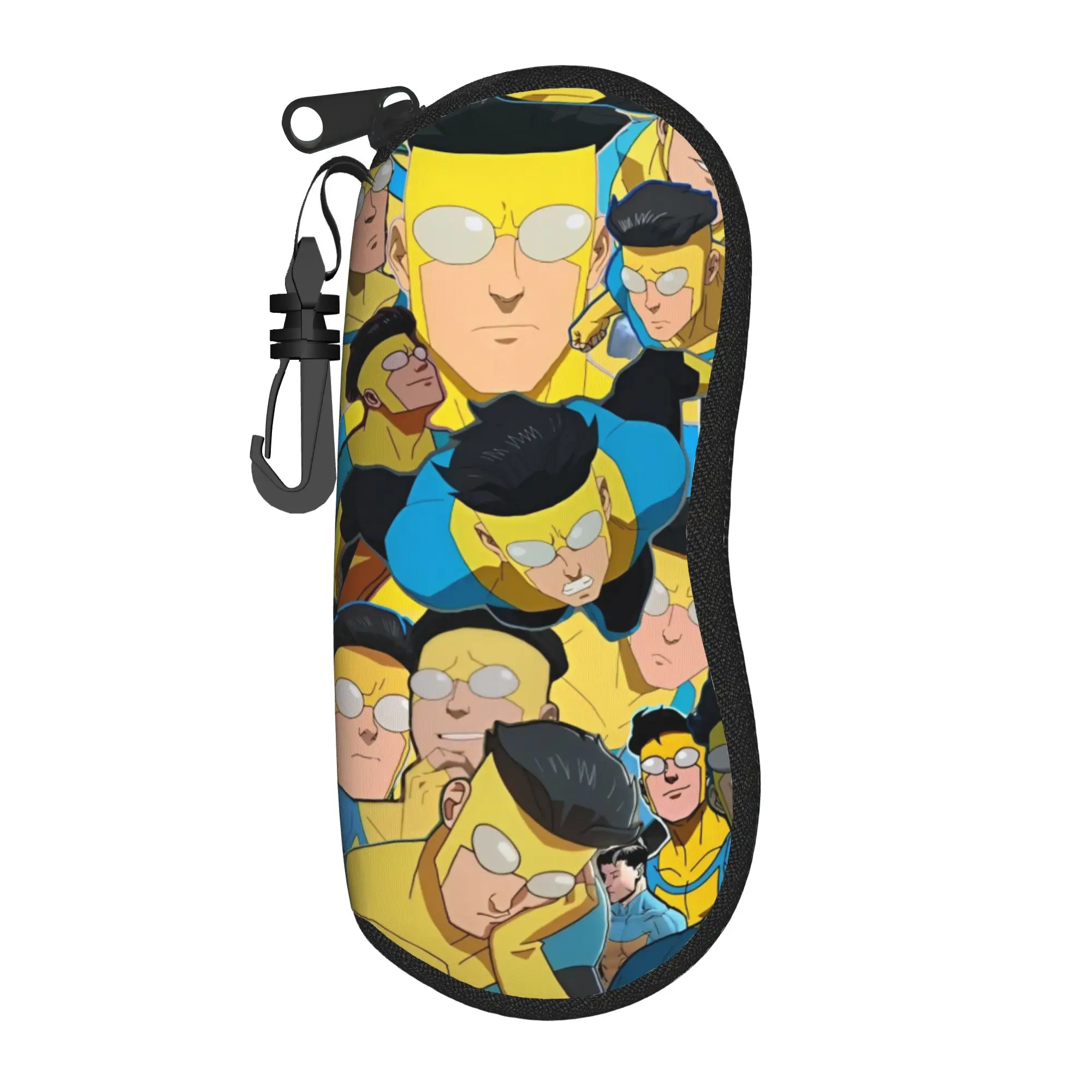 I-Invincibles omniman Glasses Case Men Women Student Box  Eyewear Protector Protector Eye Contacts Case