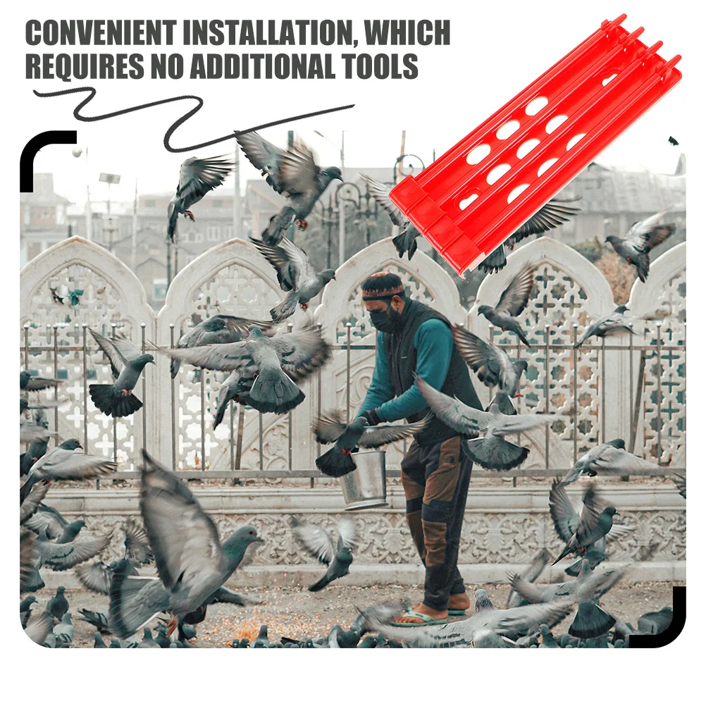 

4pcs Pigeon Foot Ring Rack Sturdy Plastic Training Band Holder Quick Installation Racing Pigeon Leg Bands Organizer Stand