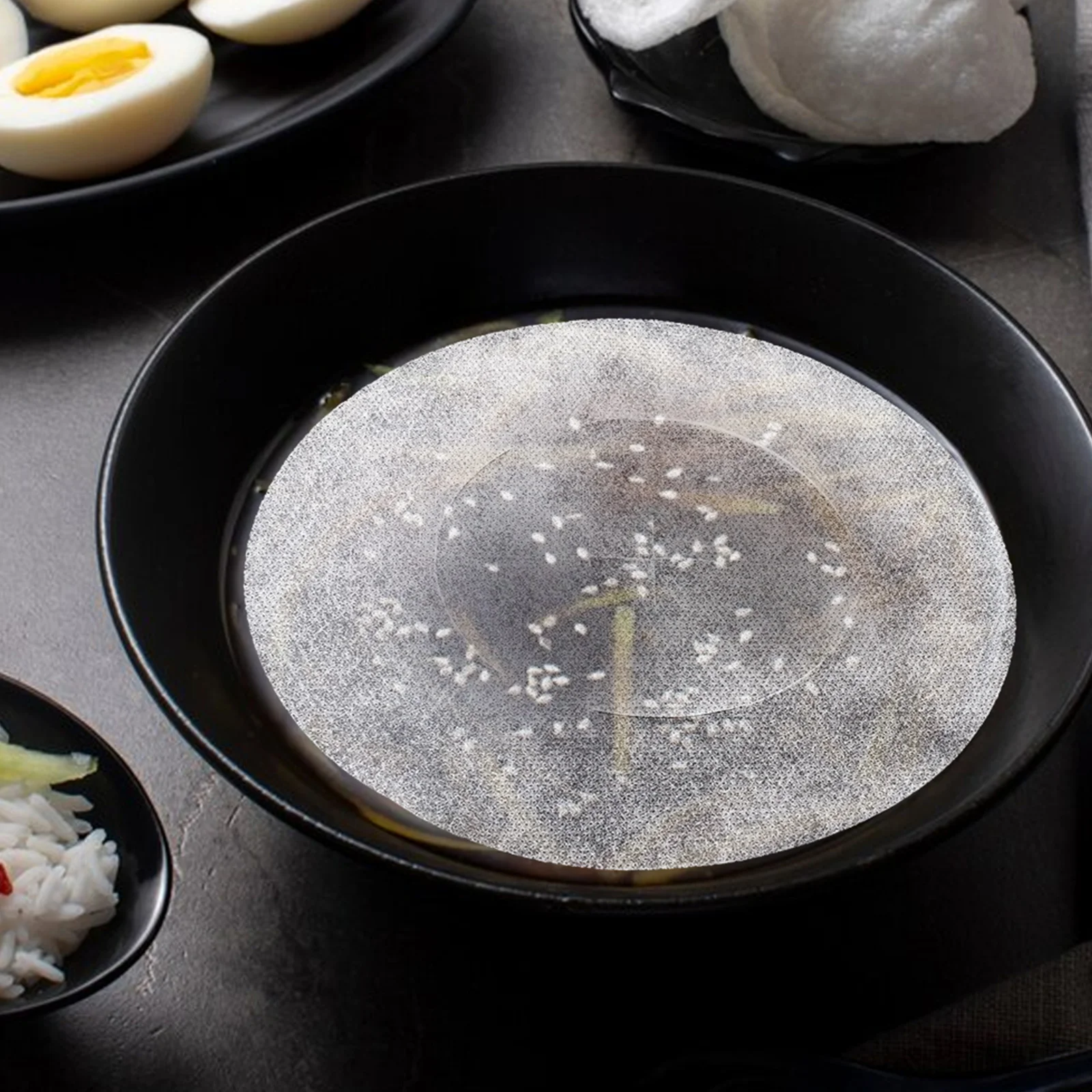 

30Pcs Kitchen Oilabsorbing Paper Grease Blotting Sheets for Soup Hotpot Frying Barbecue Cooking Cleanup Food Oil Paper