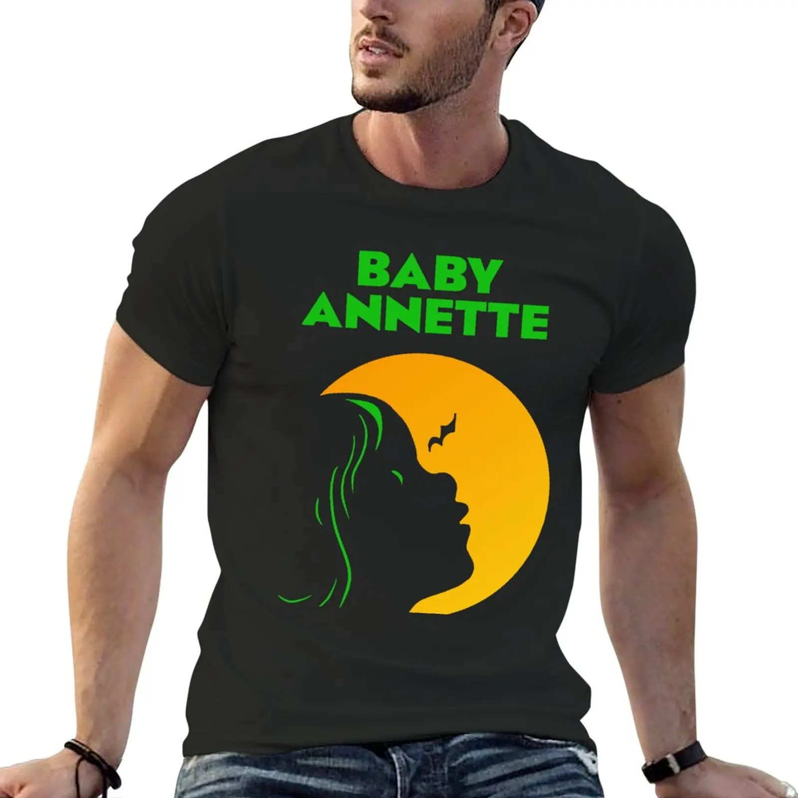 

Baby Annette 2021 Movie T-Shirt for a boy oversized graphic tee Aesthetic clothing mens graphic t-shirts pack