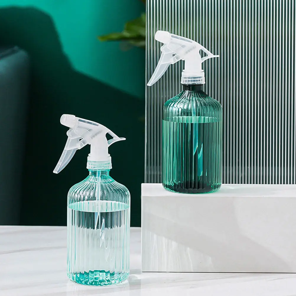 2Pcs Plastic Watering Pot Sprayer Garden Bottle Home Cleaning Spray Flower Watering Plant Spray Bottle