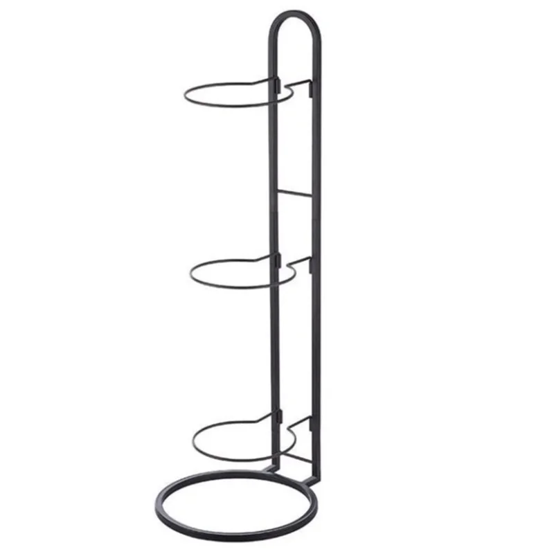 Rack de armazenamento de basquete com 3 camadas, jardim de infância, futebol interno, basquete, vôlei, suporte, equipamento esportivo, cesta de armazenamento