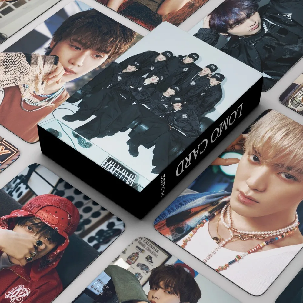 impresso cartao lomo para oskpop idol novidades album walk the 6th album cartao da foto taiyi song tema personagens cartao postal fas presentes 55 pcs fas hd 01