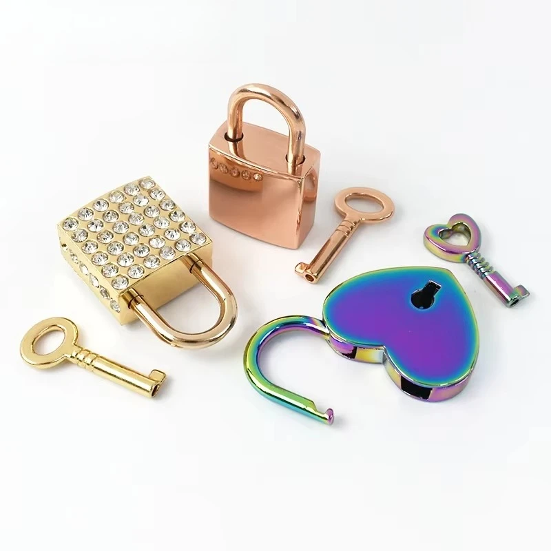 1-5Sets Deepeel Metal Lock Buckle for Handbag Purse Turn Twist Clasp Wallet Closure Snap Locks Decoration Hardware Accessories