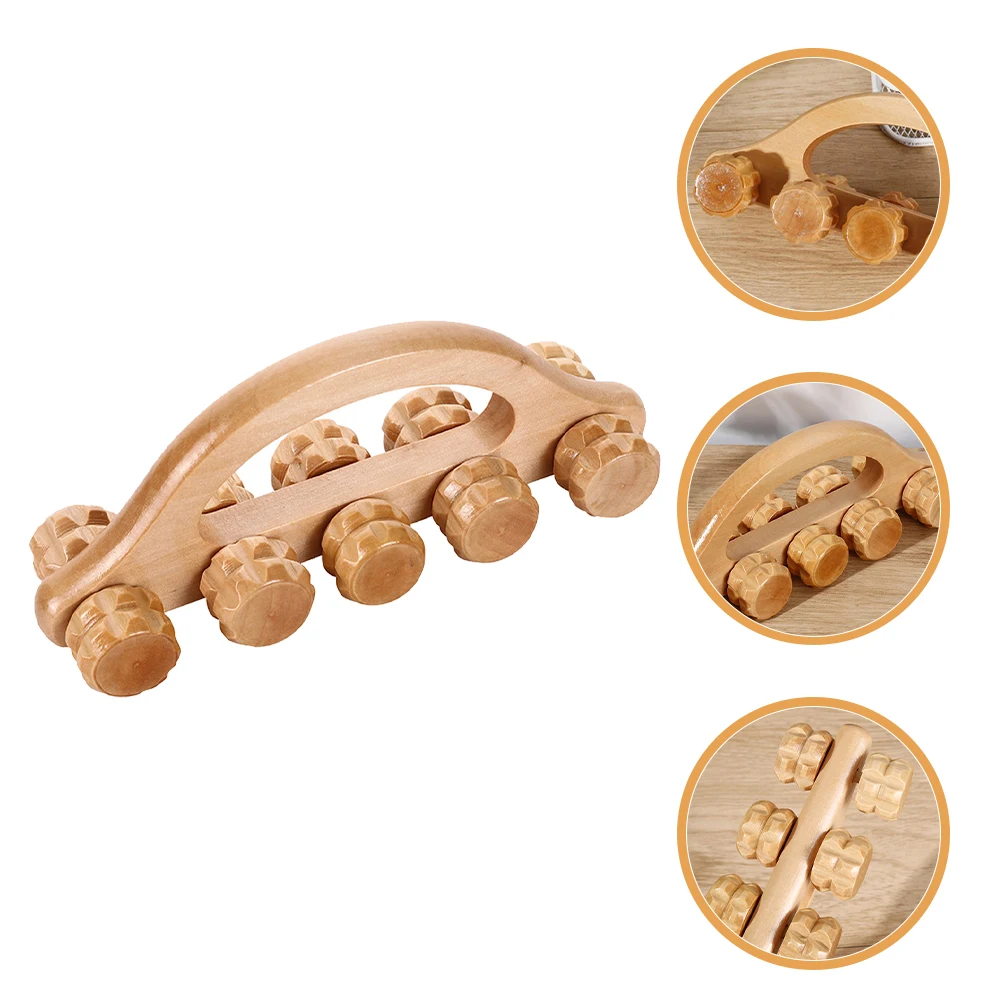 

Massager Handheld Roller Circulation Ball Portable Stick Tool Manual Self Muscle Scroll Wheel