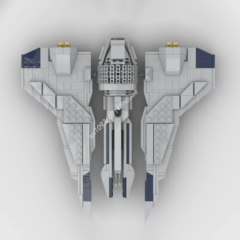 414pcs Moc 스타 배틀 마이크로 Kom'rk 클래스 전투기/운송 모델 빌딩 블록 벽돌 Diy 크리 에이 티브 조립 장난감 아이 선물