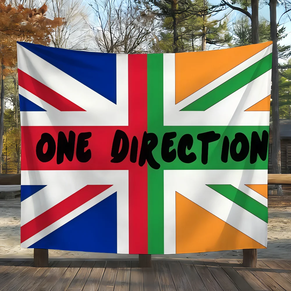 Rock Band one D-Directions  flag Suitable For Party Club Outdoor Interior Wall Decoration Banner Fans Gift