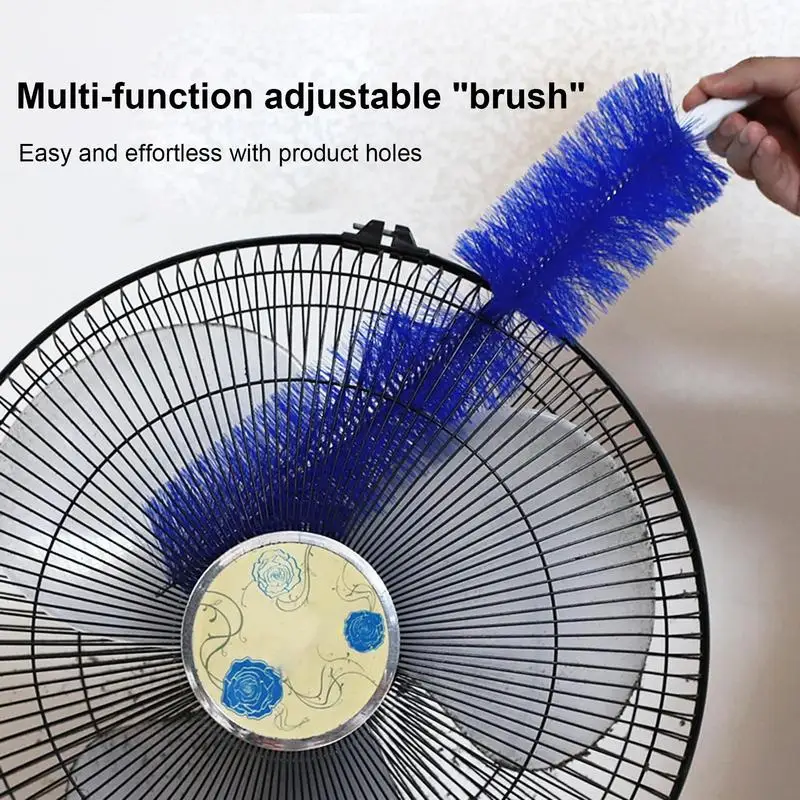 

Fan Dust Remover Brush Fan Cleaning Brush Fan Brush Bendable Microfibre Duster Household Dust Remover Cleanning Brush For Fan