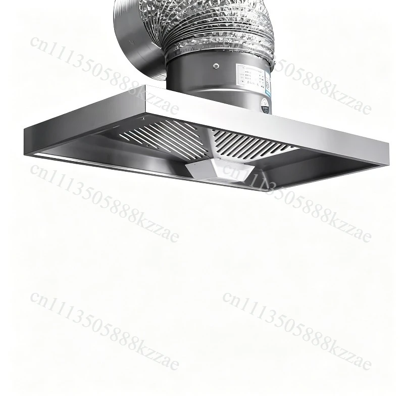 8/10/12 Inch Stainless Steel Exhaust Fan - Kitchen Stove Top Suction Booster Ventilation Extractor