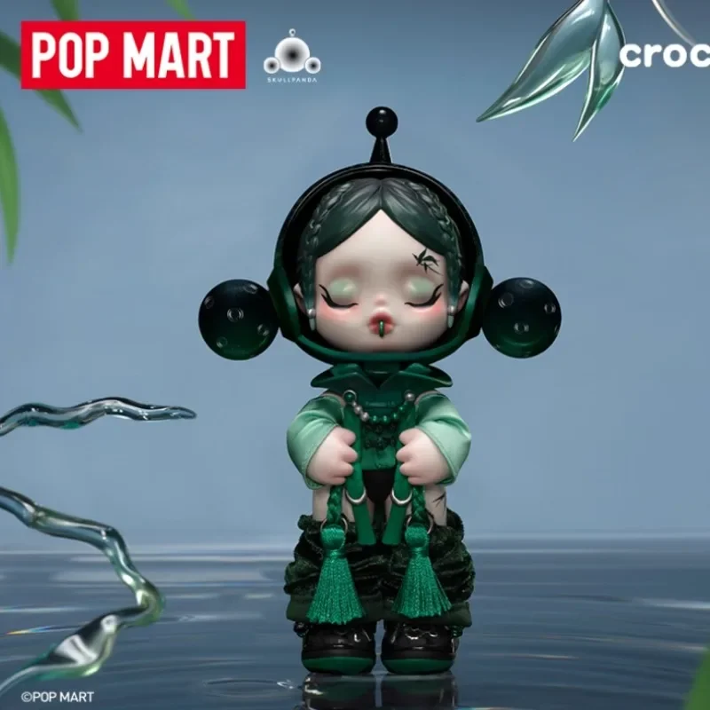 

Новый продукт 2025 года POPMART, оригинальная подлинная SKULLPANDA CROCS OOTD, слепая коробка, аниме, экшн-фигурка, сюрприз, рождественский подарок