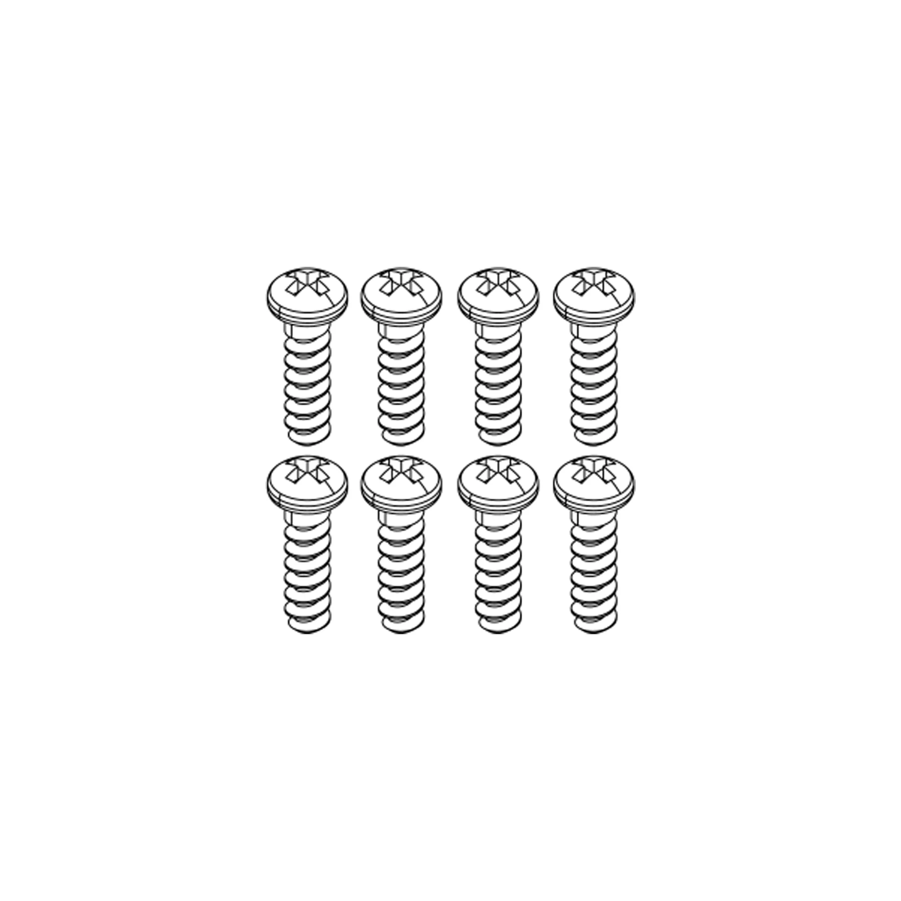 

N517 N517A-M06192 Round Head Flat Screw