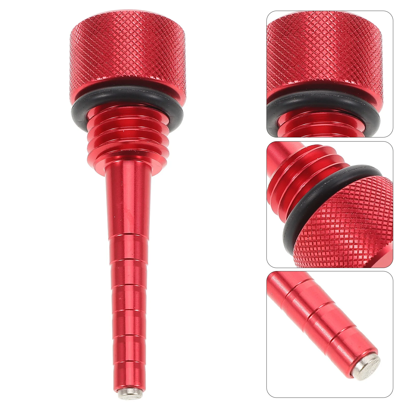 

Aluminum Alloy Magnetic Oil Dipstick for 3500W Generator Accurate Oil Level Check Engine Maintenance Generator Accessory