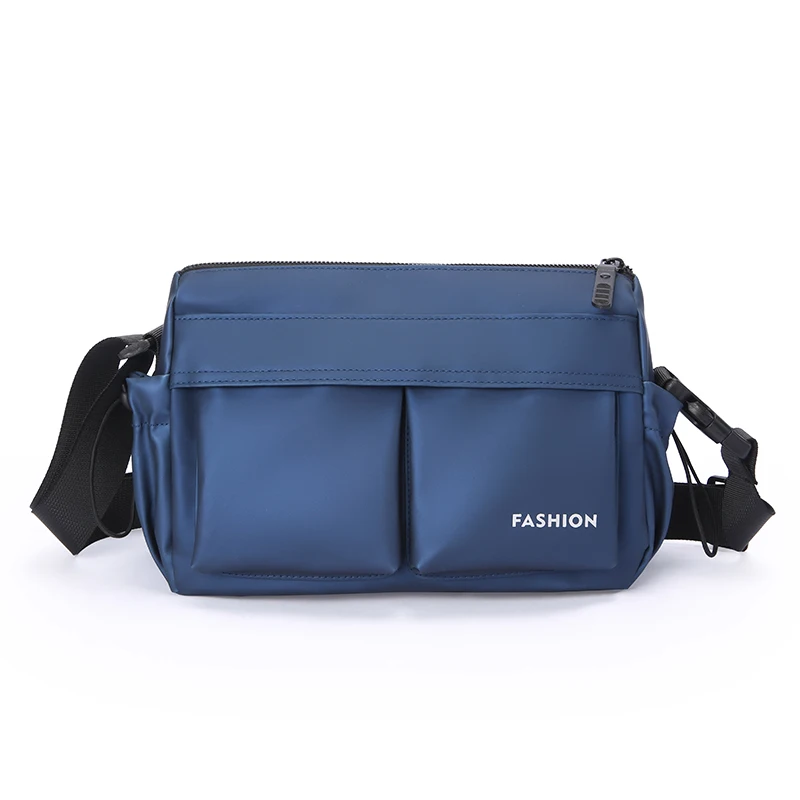 نسخة أفقية جديدة حقيبة كتف رجالية للسفر في الهواء الطلق حقيبة كروسبودي بسيطة وعصرية حقائب ساع من قماش أكسفورد #6