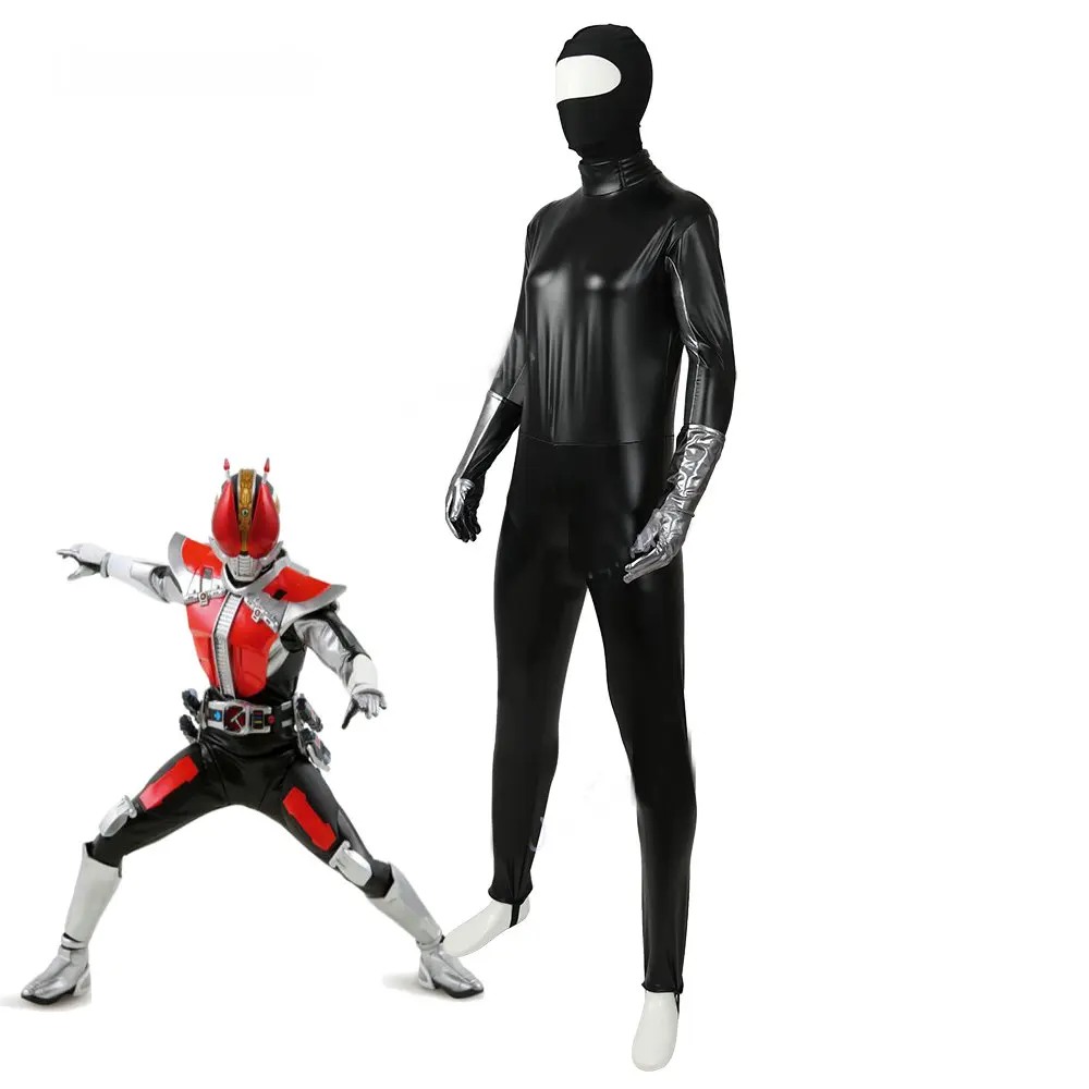 

Kamen Rider Den-O Cosplay Costume Den-O Bodysuit with Gloves Custom Size Halloween