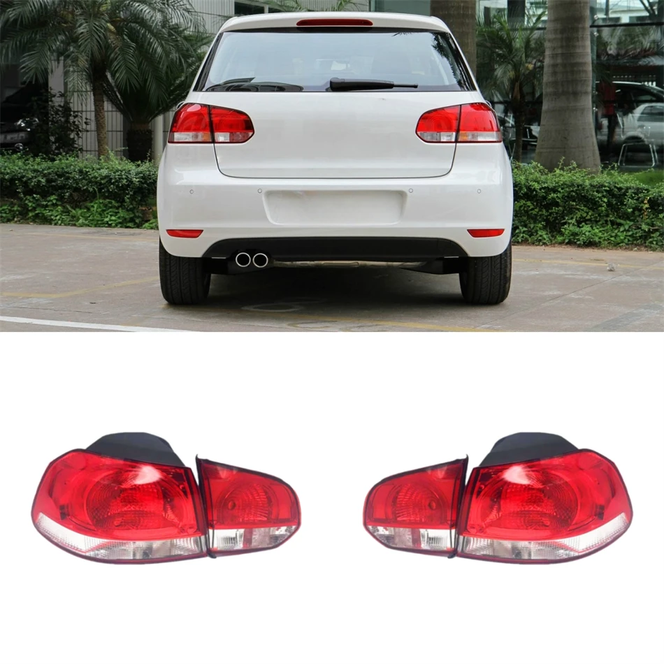 

Для Volkswagen VW Golf 6 2011 2012 2013, автомобильные аксессуары, указатель поворота, задний фонарь в сборе, задний фонарь автомобиля в сборе