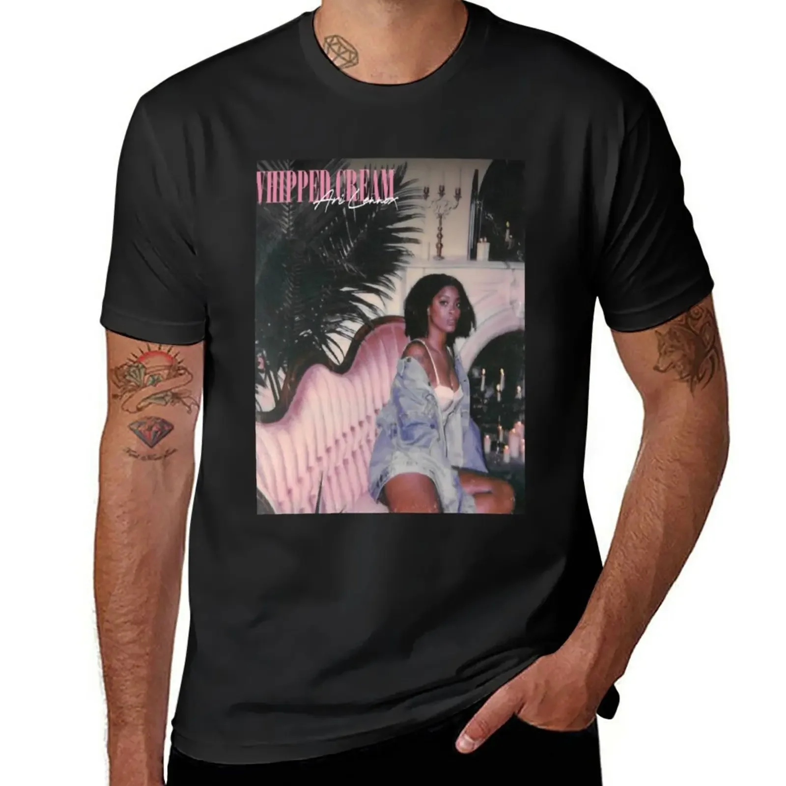 

New Ari Lennox T-Shirt hippie clothes quick-drying t-shirt plain t shirts men