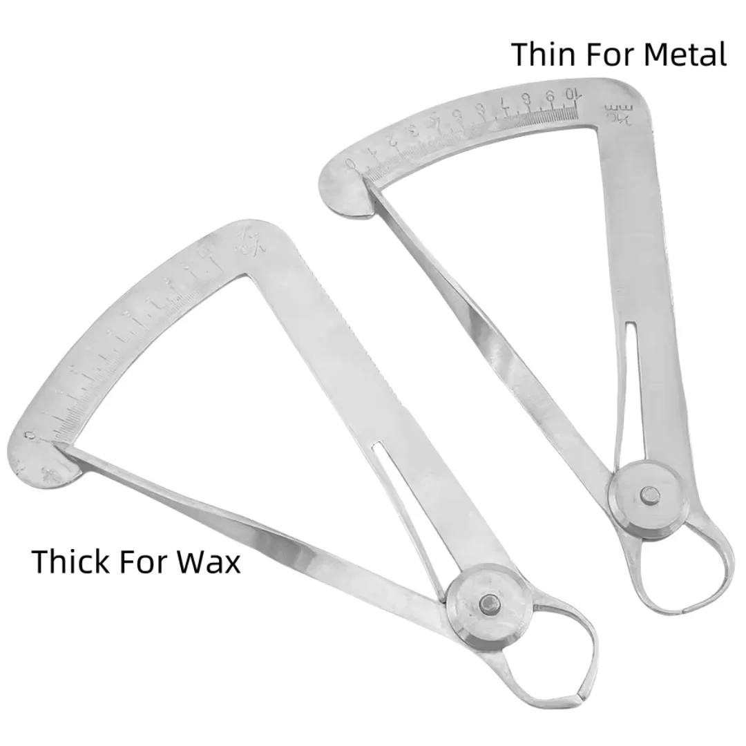 

1 шт., стоматологический штангенциркуль, металлический восковой измерительный штангенциркуль, треугольный штангенциркуль, измерительная линейка из нержавеющей стали, стоматологические лабораторные инструменты