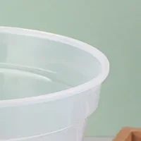 Round Planter Pot Orchid Nursery Container Planter Container Transparent Orchid Container Round Multiple size drain holes Pots