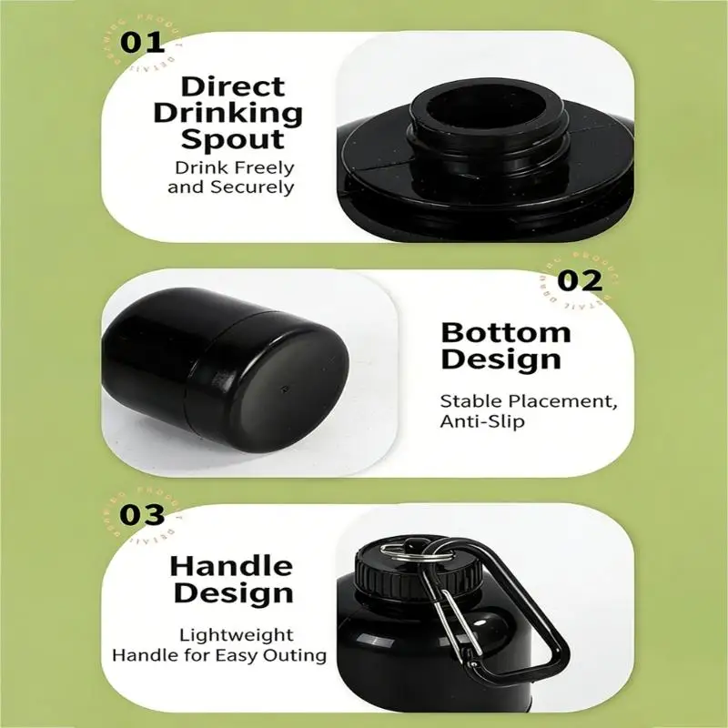 U2JB Small Protein Powder Holder With Safe Lid Health Funnel Box for Travel Workout and Daily Supplements