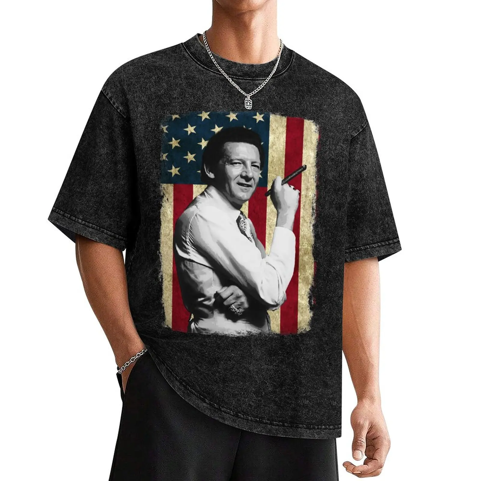 

Vintage American Flag Jerry Lee Lewis Legend T-Shirt man t shirt clothes anime stuff mens graphic t-shirts