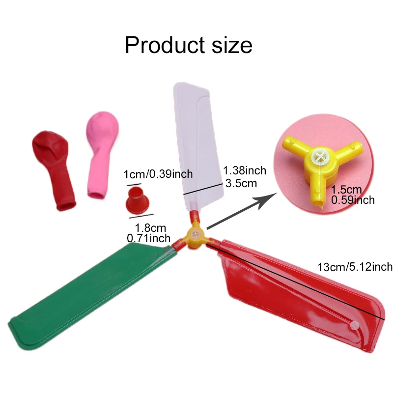 1~10pcs Balloon Recoil Airplane Birthday Party Favors Pinata Filler Goodie Bag DIY Science Experiment Educational Props TMZ