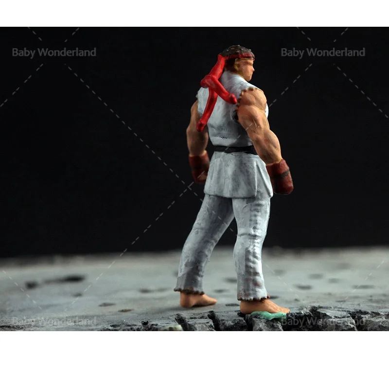 Malowane Miniaturki 1/72 Scena 2 Żołnierzy Ozdoba na Biurko Figurka Model Lalki Do Samochodu Zabawki