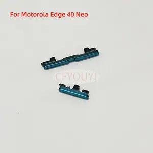 Bilashmart 1 10 Motorola Moto EDGE 40 Neo Side Key Power and Volume Buttons Set Replacement Part