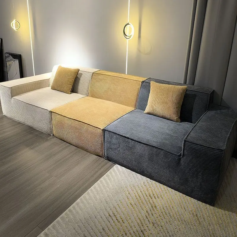 

zs-Modular Sectional Sofa Couch Modern Compressed Sofa Couch for Living Room No Assembly Required Modular Living Room Sofas@