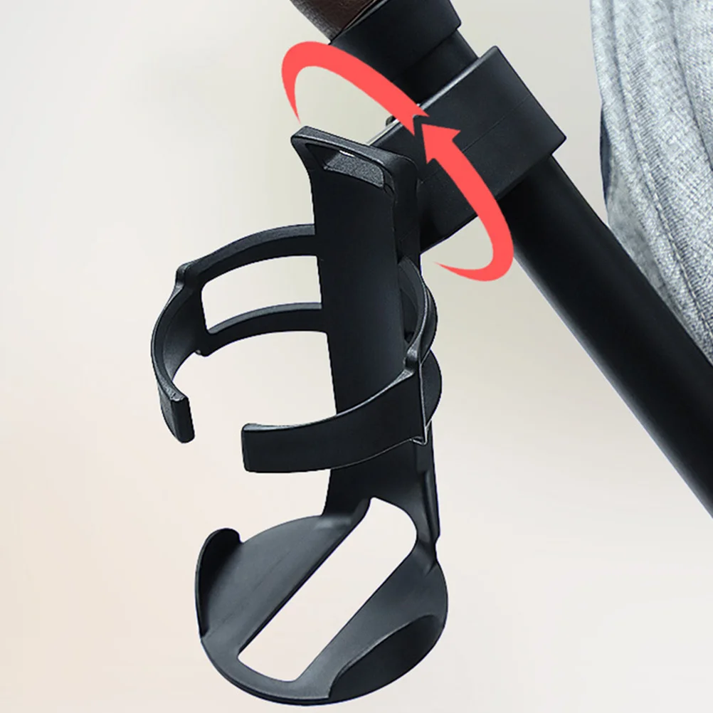 

Universal Stroller Cup Holder Bottle Drink Holder Lightweight Easy Install Stroller Accessory Organized for Bike Wagon