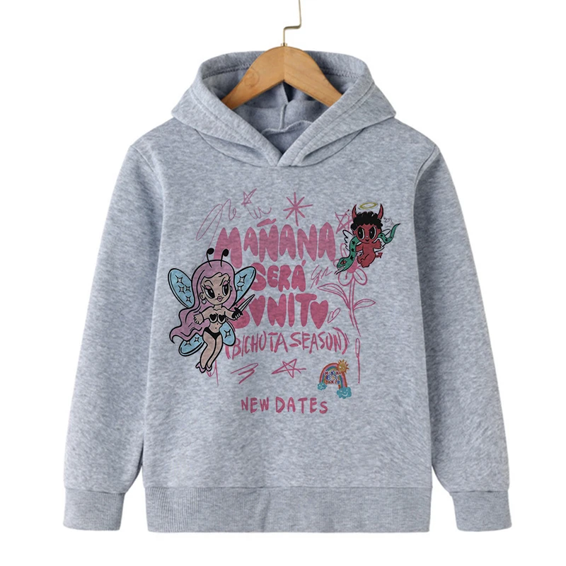 Manana Sera Bonito Karol G Bichot Kid Hoodies Children Sweatshirts Kids Clothes Hoodie Boys Girls Baby Tops Sweatshirt