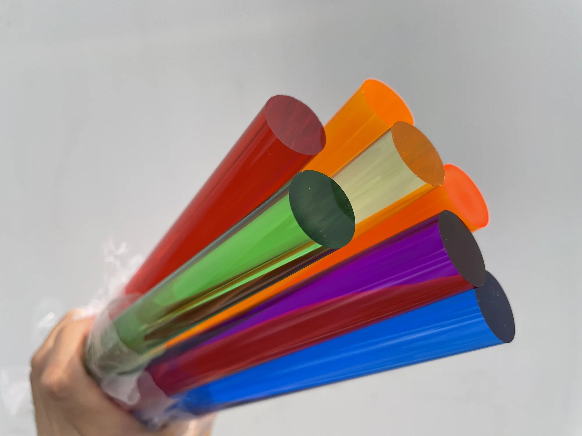 100 Stück Acryl-Dübelstangen – 13,4 Cm Lang, 2,8 Mm Durchmesser, Transparent, Für DIY & Kuchen