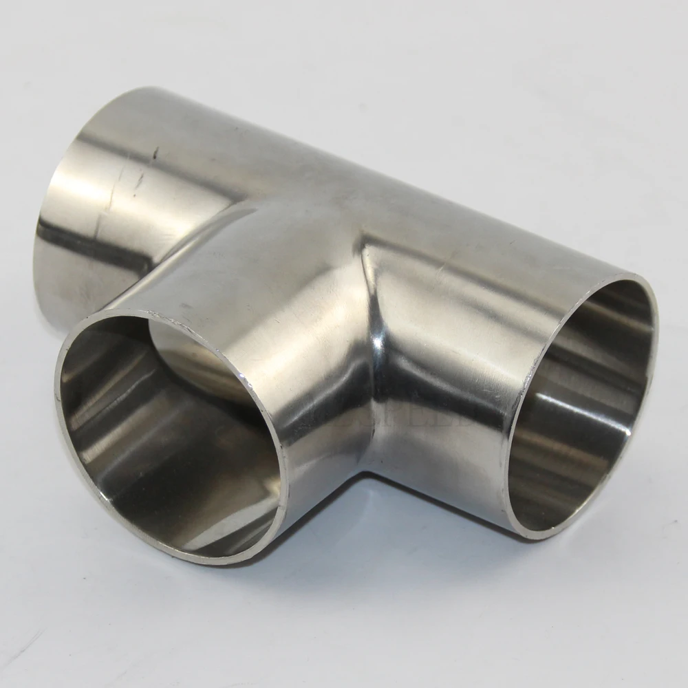 

OD19mm-45mm 304 Stainless Steel tee Stainless Steel 1.5 mm 2 mm thick