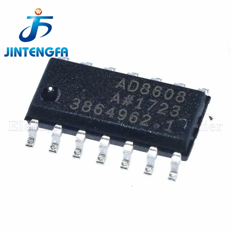 SMD AD8608ARZ AD8608ARZ-REEL7 SOIC-14 Precision CMOS Rail-to-Rail Operational Amplifier Chip