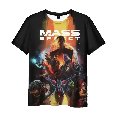 Popular Games Mass Effect T-shirts 3D Print Men/Women Short Sleeve Round Neck Tees Kids Y2k Top Fashion Oversized Men's Clothing