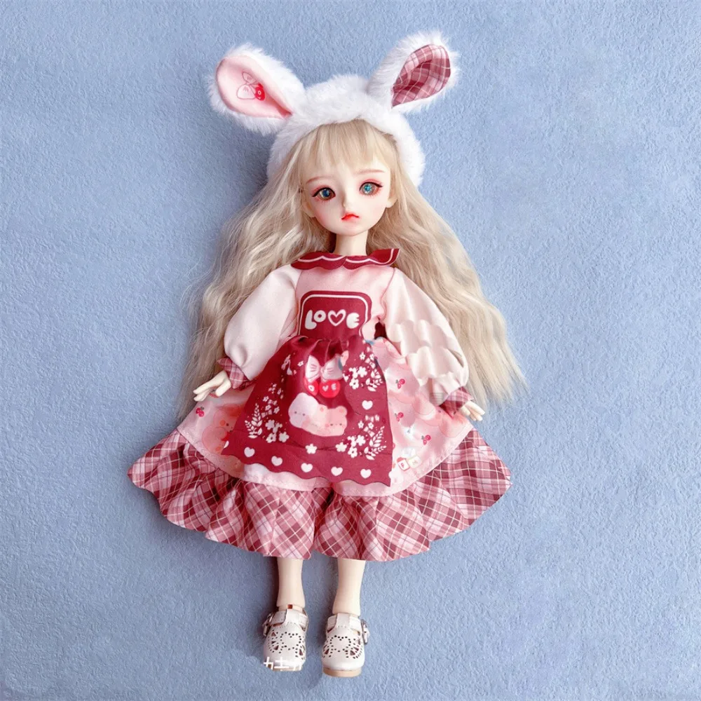 30cm Doll Dress Jk Uniform Clothes for 30cm Doll Multiple Color Toy Accessories 30cm Dolls Skirt Doll Clothing NO Doll