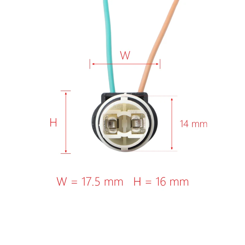 For Mini Cooper Paceman R53 R56 R61 Side Marker Light Car Bulb Holder T10 Socket Base Wiring Connector Accessories 1 Pcs - view 6