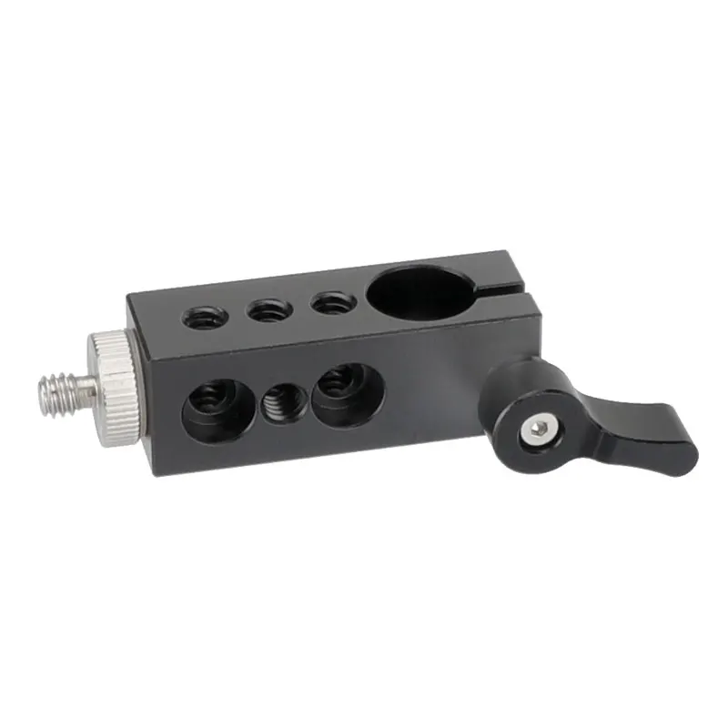 HDRIG 15mm Single Rod Clamp fr Rail System With 1/4