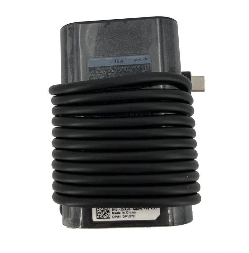 

20V 2.25A 45W USB Type C Original Laptop AC Adapter Charger For Dell XPS 12 9250 XPS 13 9365 9370 9380 9310 LA45NM171 LA45NM150