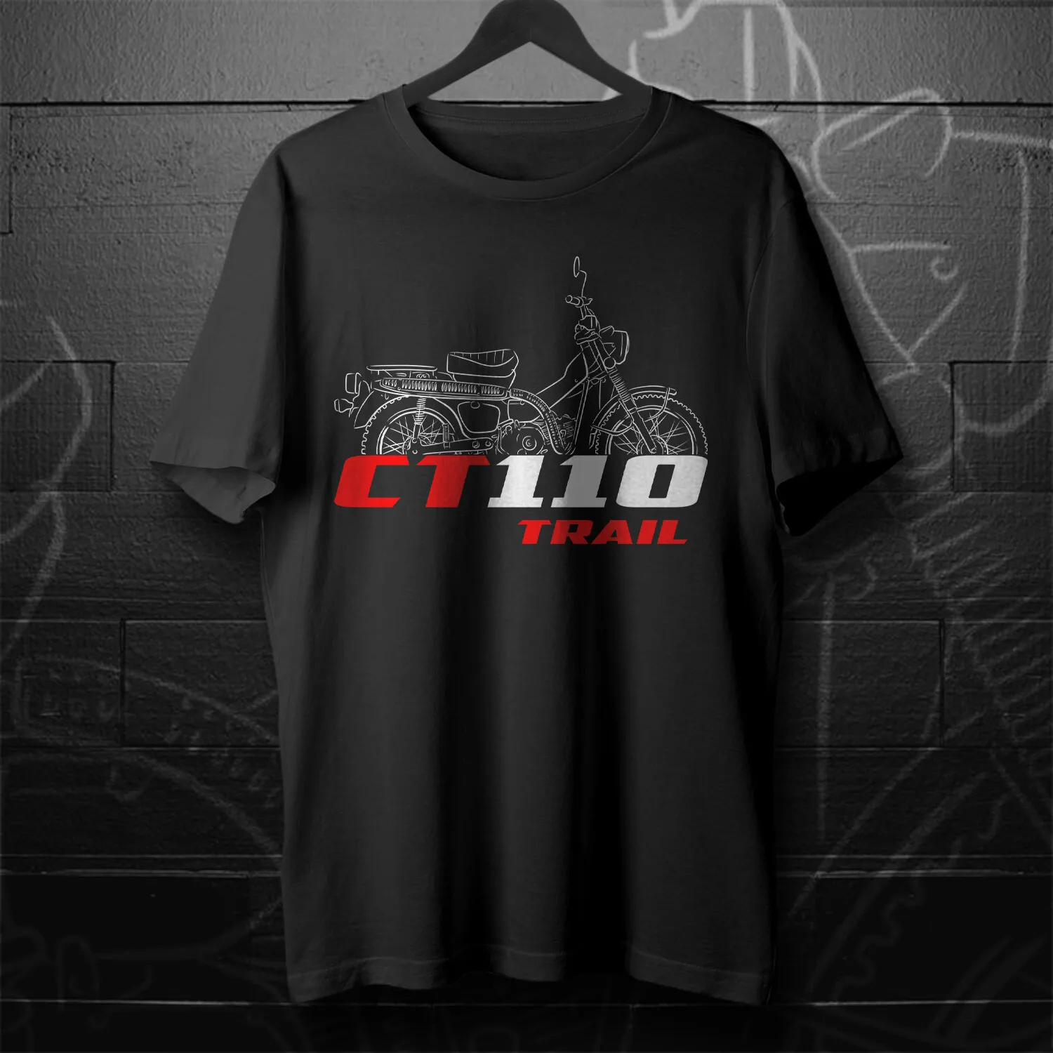 CT110 Trail 1980–2013 - Motorcycle T-Shirt for Riders