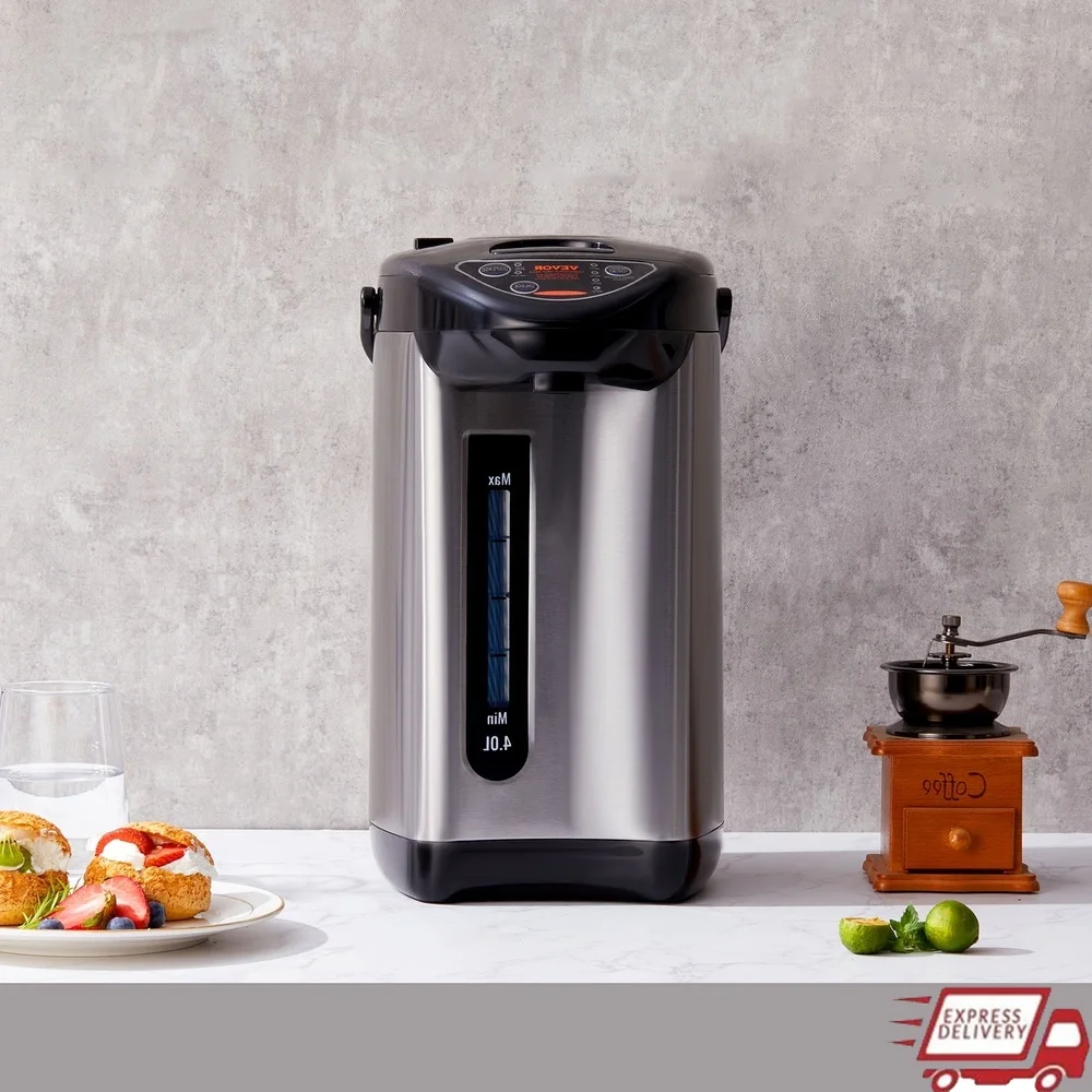 

Instant Hot Water Dispenser 4L Electric Countertop Water Heater 680W with Temperature Control Safety Features Portable Design