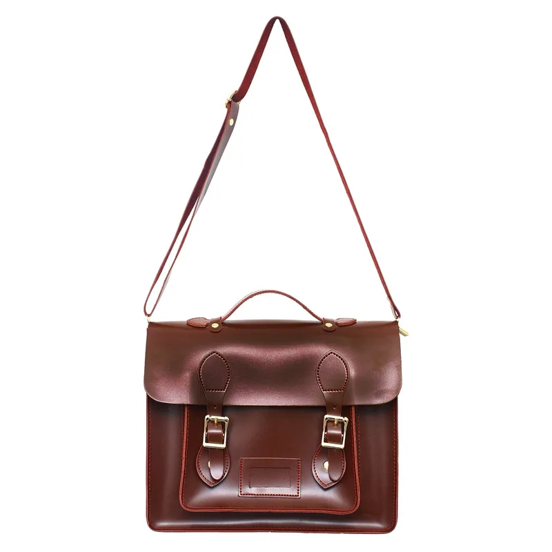 

Women's PU Leather Crossbody Bag - Retro Stylish Design, 3-Way Carry Crossbody Backpack Handheld Casual