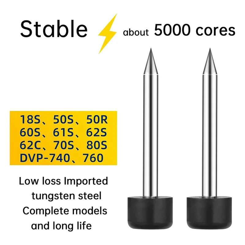 

ABAH-Fiber Spare Electrode Rod Splicer FSM-50S/60/61/62/70 Fiber Optic Welding Rods Fiber Splicer Electrician Tools 10 Pairs