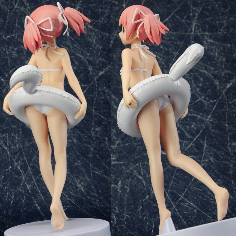 Auf Lager Original BANPRESTO EXQ Bandai Kaname Madoka Badeanzug Ver.Action Figur Animation Spielzeug Geschenk Modell Sammler Anime Echte